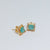 Hk 976 Rose Gold plated Earings(Mint)