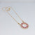 Hb 007 Rose gold plated pednant only