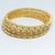 Hs 401 Gold plated Bangles set