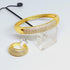Hb 2032 Xuping C Gold Bracelet openable with Ring