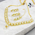 HBS 0093 Gold plated  kundan neckalce set