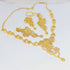 Hnk 7281 Gold plated Necklace Set