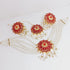 Hm 9274 Gold polish choker set (M)