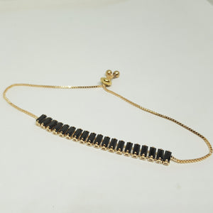 Hb 918 Zirconia Adjustable Bracelet