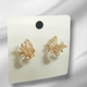 Hk 889 Rose gold plated Ear tops pearls