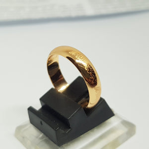 Hb 1442 Rose gold plated Band Ring