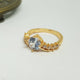 Hb 1426 Rose gold plated Ring(W)