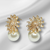 Hk 914 Rose Gold plated Ear tops