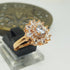 Hb 1444 Rose gold plated Ring(W)