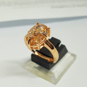 Hb 1438 Rose gold plated Ring(C)