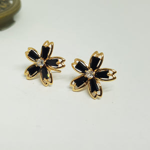Hk 871 Rose gold plated Earings(B)