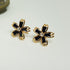 Hk 871 Rose gold plated Earings(B)