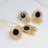 Hb 5425 High quality gold polish pednant set