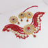 Hm 9272 Gold polish choker set (Maroon)