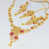 Hnk 7288 Gold plated Necklace Set