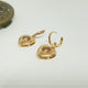 Hk 856 Rose gold plated Earings(C)