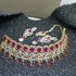 HBS 0077 Gold plated Zirconia Bridal set