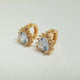 Hk 842 Rose gold plated Ear(Tops)(W)