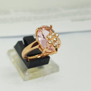 Hb 1435 Rose gold plated Ring(P)