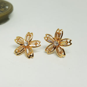 Hk 869 Rose gold plated Earings(C)