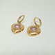 Hk 850 Rose gold plated Earings(p)