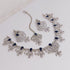 Hnk 7279 Silver plated Necklace Set