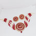 Hm 9266 Gold polish Ruby choker set