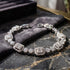 Hb 2043 Silver Plated Openable Bracelet
