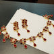 Hnk 664 Gold plated necklace set