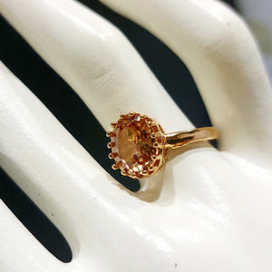 HB 1107 Rose gold plated ring