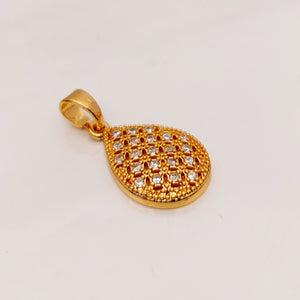 Hg 2244 Zirconia Studded Pednant