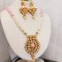Hm 326 Gold plated Kundan Mala Set (Pink)
