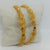 Hs 4849 Gold look Gold polish Bangles